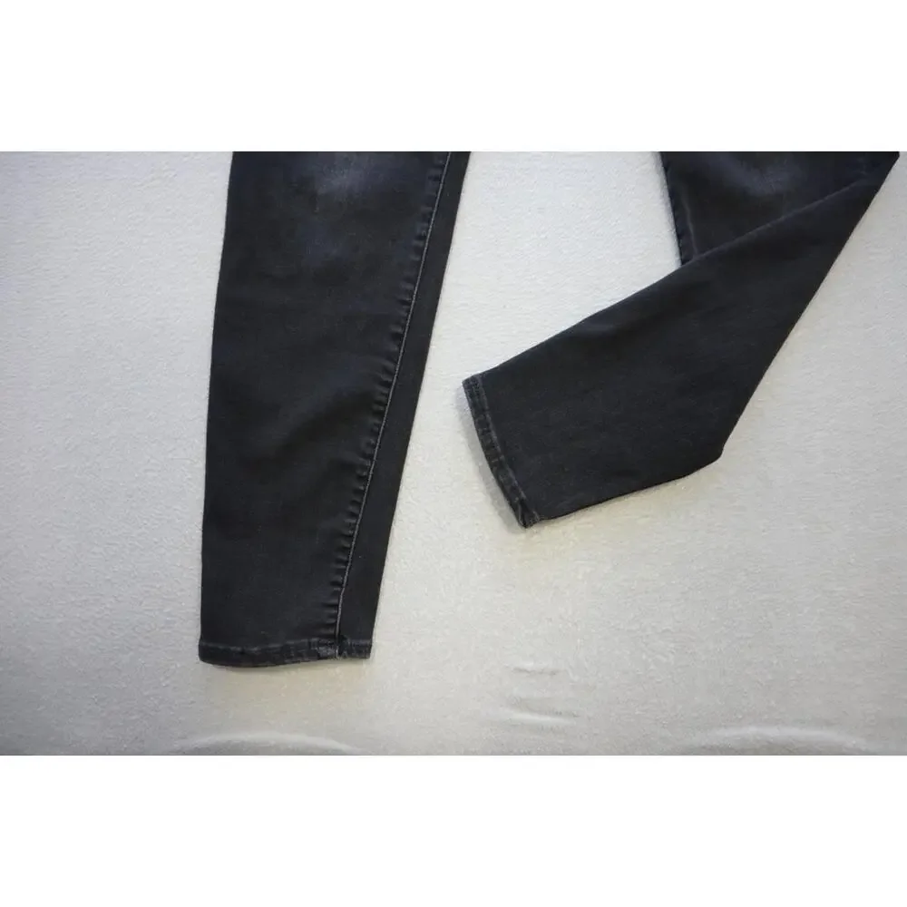 J Crew Mercantile Flex Jeans Rugged Slim Fit Black Denim Mens Size 31‎ x 29